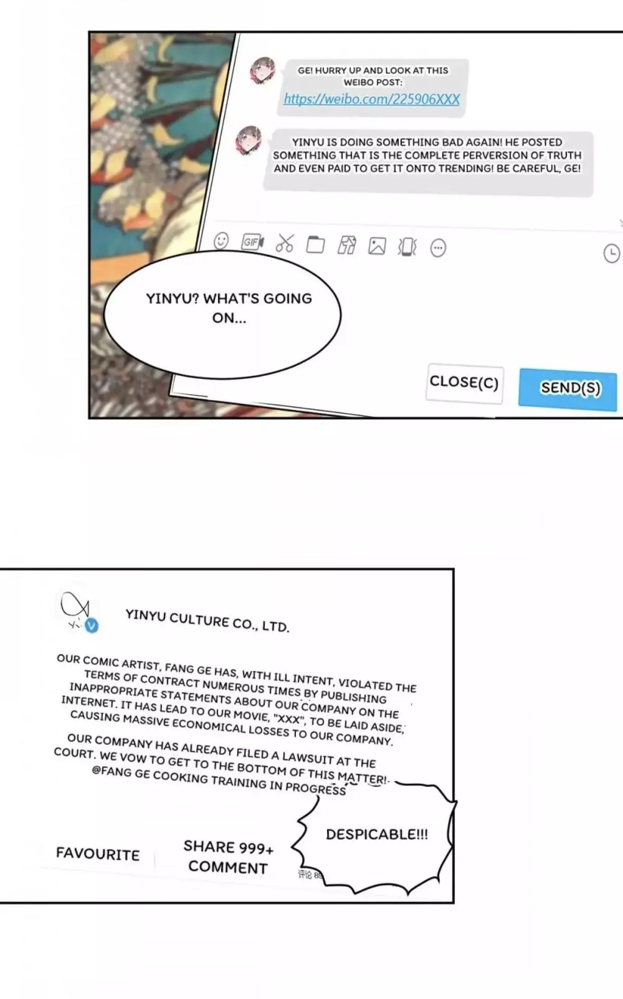 Manga page 3